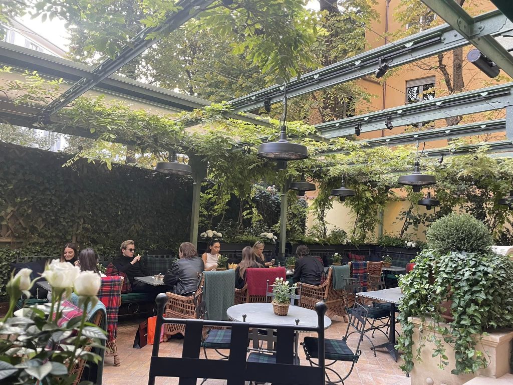 The Bar at Ralph Lauren in via della Spiga a Milano