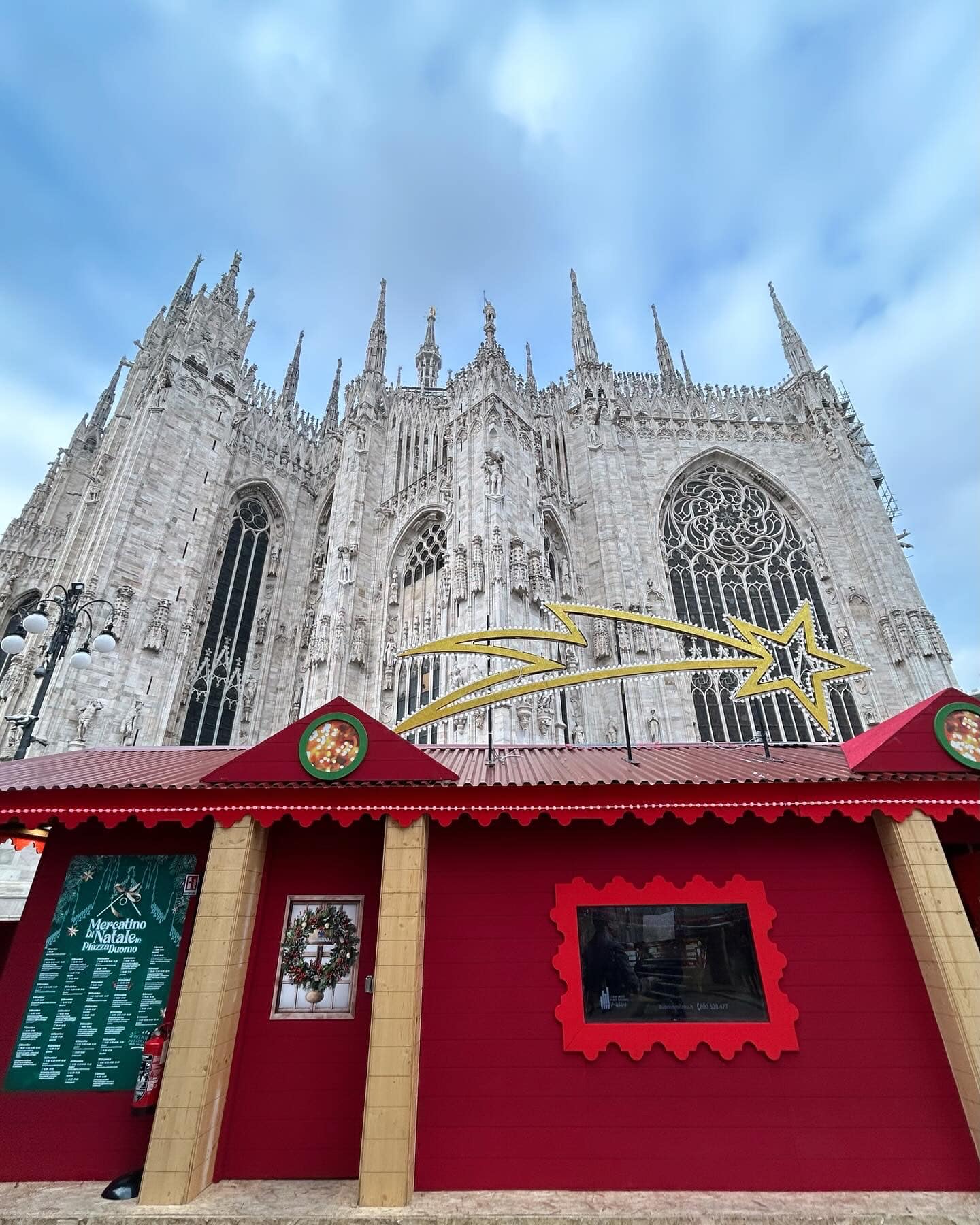 Mercatino di Natale in piazza Duomo